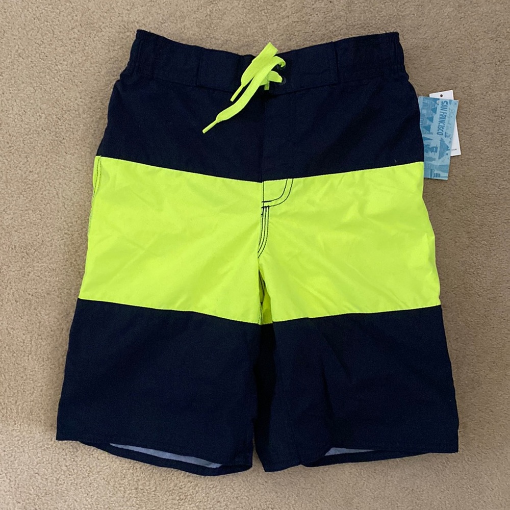 NWT Boys Swim Trunks, lined